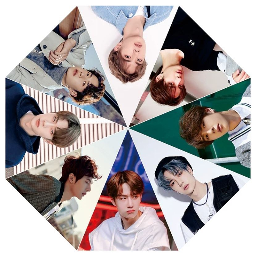 Ô - dù tự động in hình Lý Hiện, Trần Tình Lệnh, Tiêu Chiến, Vương Nhất Bác, TFBOYS Thiên Tỉ