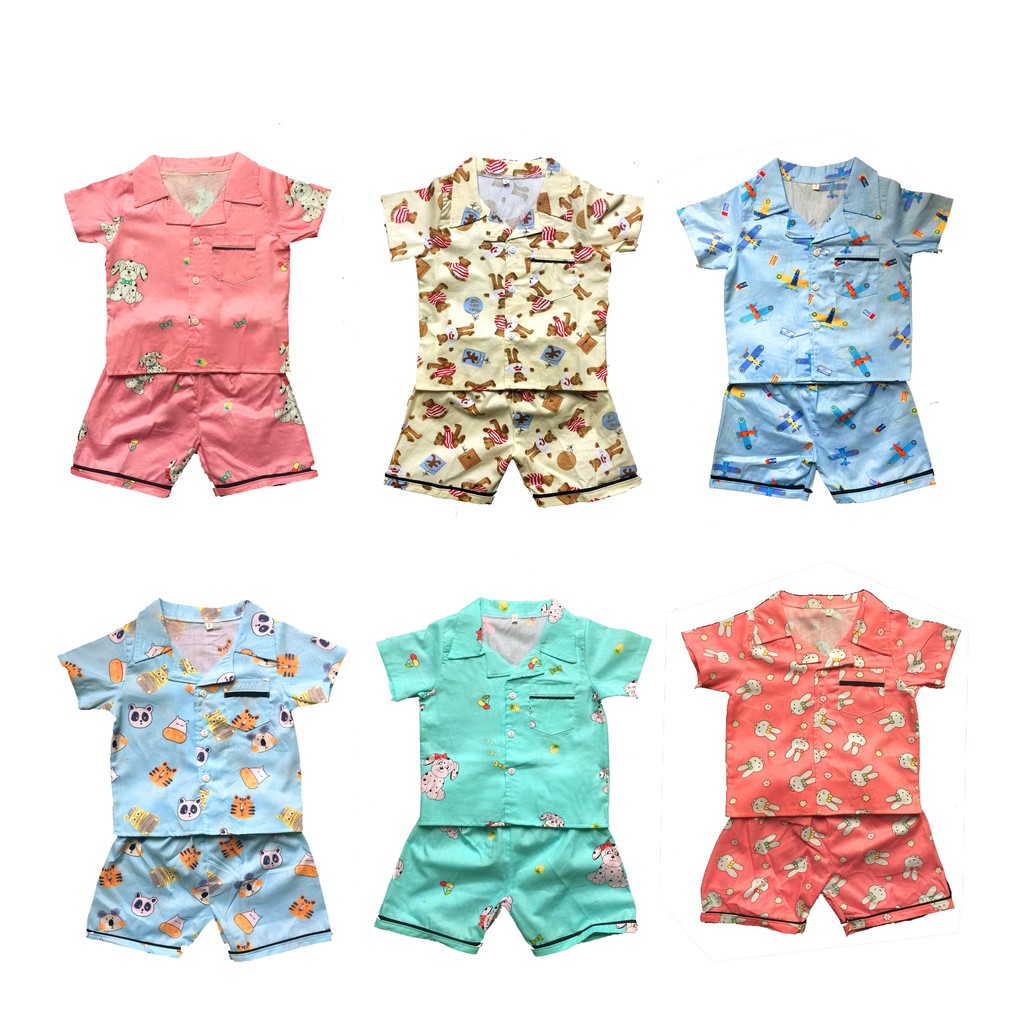 Bộ quần áo pijama QATE64 cho bé trai và bé gái