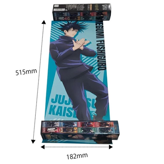 Poster bóc ngẫu nhiên Jujutsu Kaisen khổ 51,5 x 18,2cm - Chính hãng Ensky