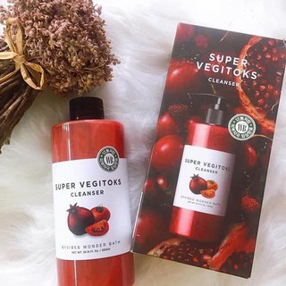 Sữa rửa mặt rau củ Super Vegitoks Cleanser