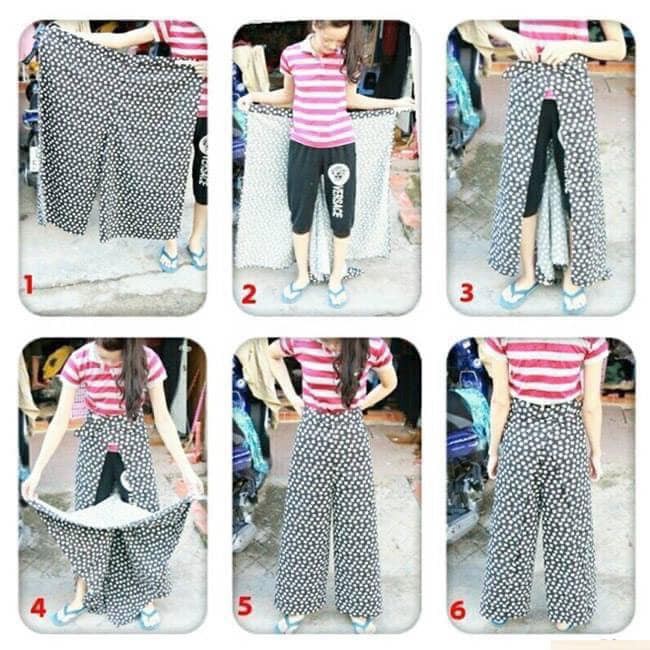Quần Quây Và Váy Quây Chống Nắng Không Thể Thiếu Cho Chị Em