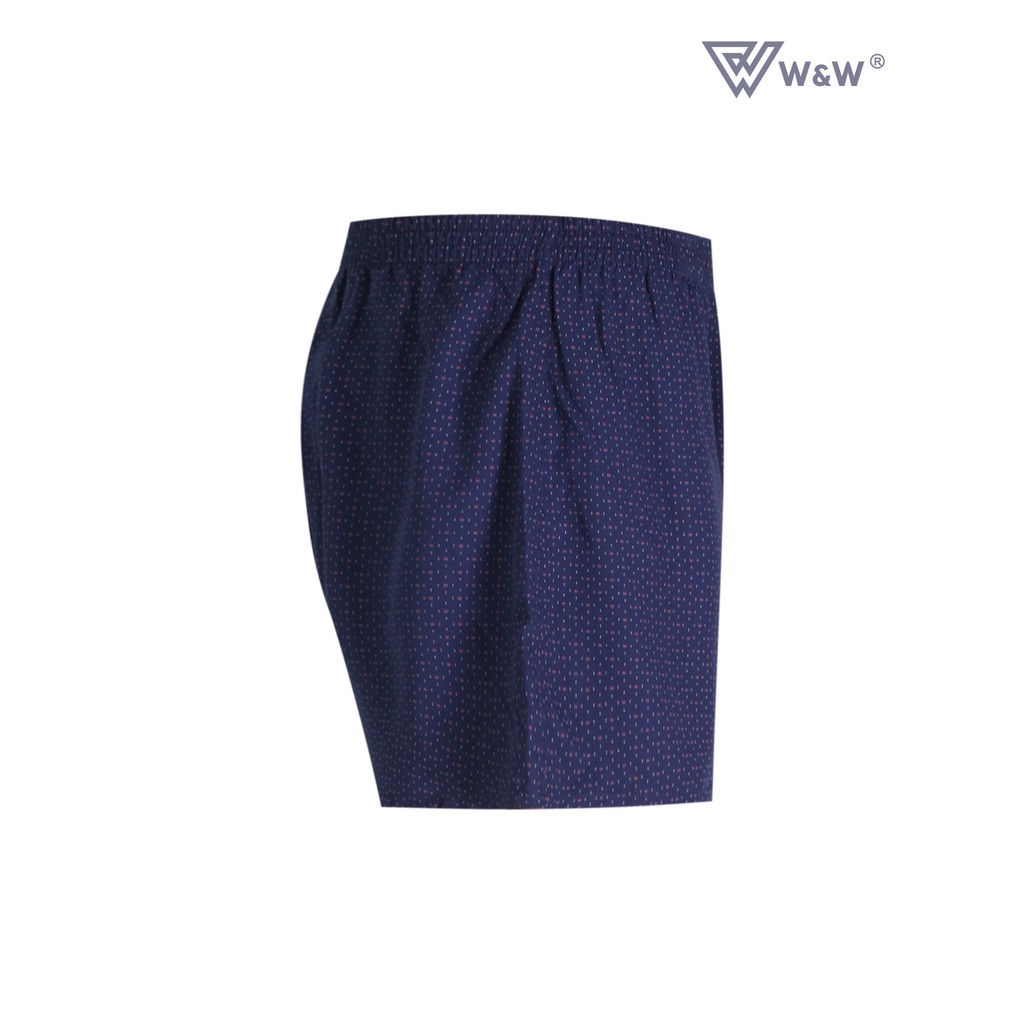 Quần Đùi Nam W&amp;W 100% Cotton Mỏng Nhẹ Thoáng Mát - Thấm Hút Mồ Hôi- WSH16