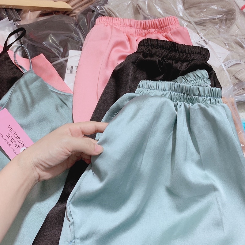 BNU154 - SET BỘ 2 DÂY LỤA CỔ TIM 3 MÀU CHO NỮ. | BigBuy360 - bigbuy360.vn