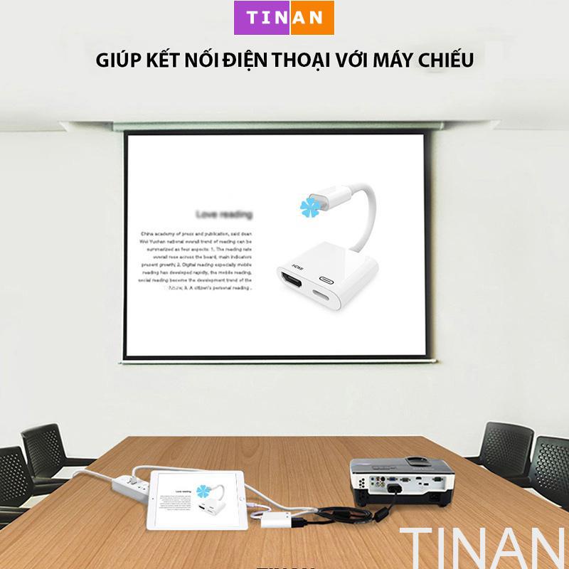 Cáp Chuyển Đổi IP Sang HDMI, Hiển Thị Từ Điện Thoại Sang Máy Chiếu, TV