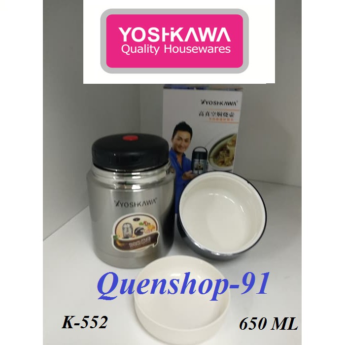 Yoshikawa Hộp Đựng Cơm Trưa 650 ml K-552 Chất Lượng Cao