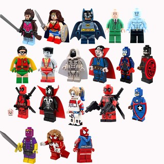 Lego Mô Hình Nhân Vật Siêu Anh Hùng Marvel Độc Đáo