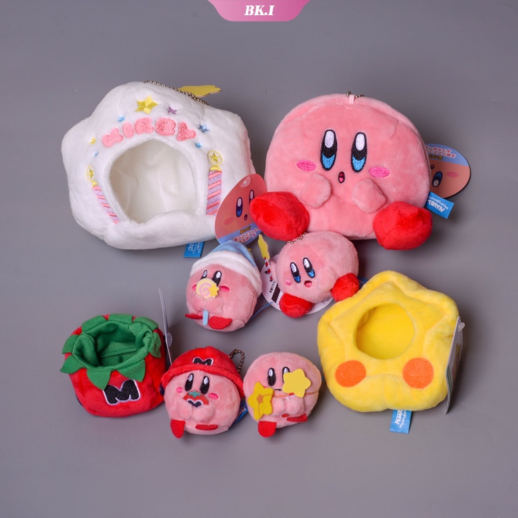 Móc Khóa Hình Kirby Nhồi Bông Đáng Yêu Ku2
