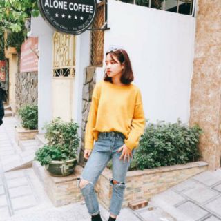 Áo len dáng rộng misssumey