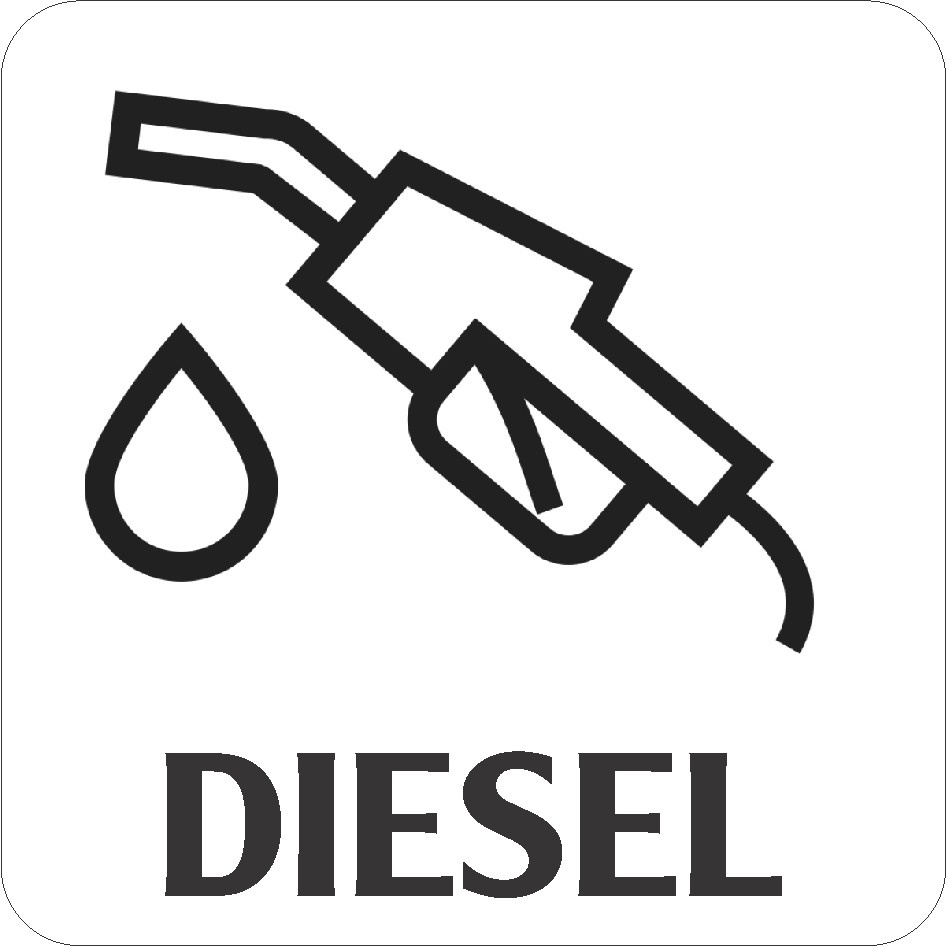 Miếng dán xe hơi phân biệt xăng dầu, Decal phân biệt xăng dầu cho oto, xe 4 chỗ, xe du lịch oil-2