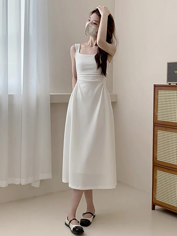 DannieWan Đầm đầm nữ váy trễ vai đầm đi biển đầm đi biển A22M1PQ | BigBuy360 - bigbuy360.vn