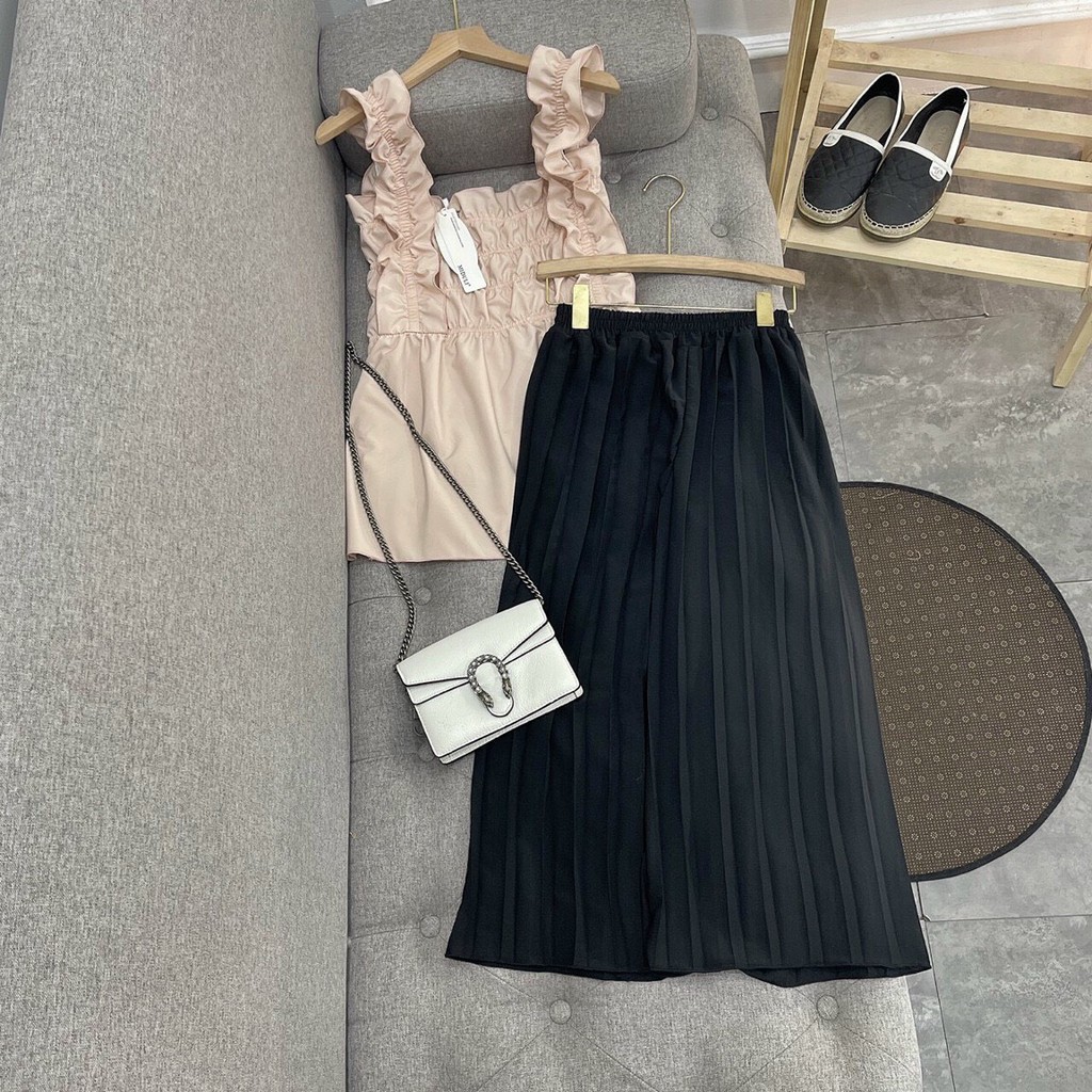 Set Đồ Nữ, Sét Áo Bèo Mix Quần Ly Ống Về Hàng, Áo Chạy Chun Free Size, Quần Dập Ly Ống Sớ. S1009 | BigBuy360 - bigbuy360.vn