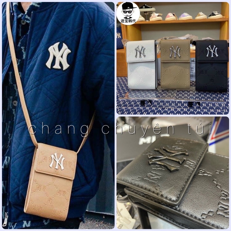 Túi Mlb phone điện thoại dáng đứng có hộp hàng đẹp