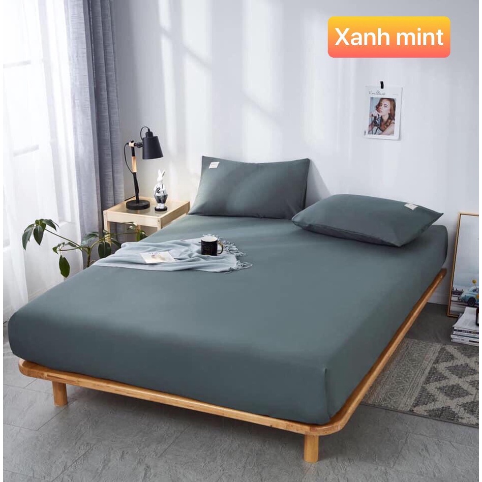 Ga gối giá rẻ bảo bảo vệ nệm bông xuất Nhật kích thước 1m2 x2m hàng Cotton cam kết chất lượng