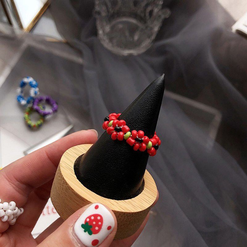 Set 1 / 3 Nhẫn Hình Hoa Cúc Xinh Xắn Dành Cho Nữ