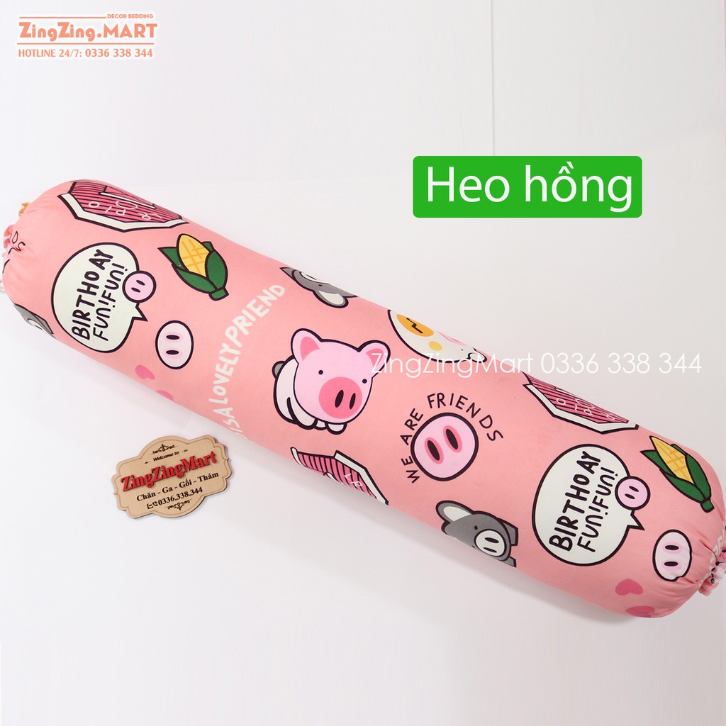 Vỏ gối ôm Ếch Xanh vải poly cotton đẹp (Mẫu đẹp) | BigBuy360 - bigbuy360.vn