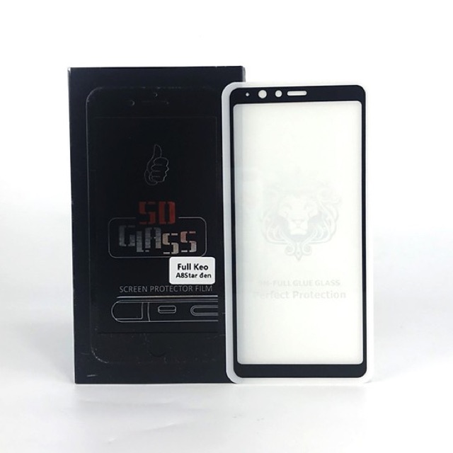 Bộ 3 kính cường lực Bóng, Siêu cứng, đẹp A8,A8+,A8 star,A8 plus (2018)