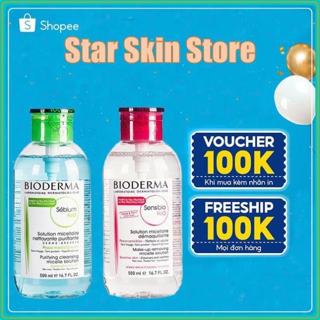 (Mẫu Mới) Nước Tẩy trang BIODERMA 500ml nội địa Pháp | BigBuy360 - bigbuy360.vn