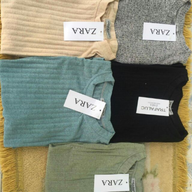 Ao thun nữ zara chất đẹp miễn chê 100% cotton