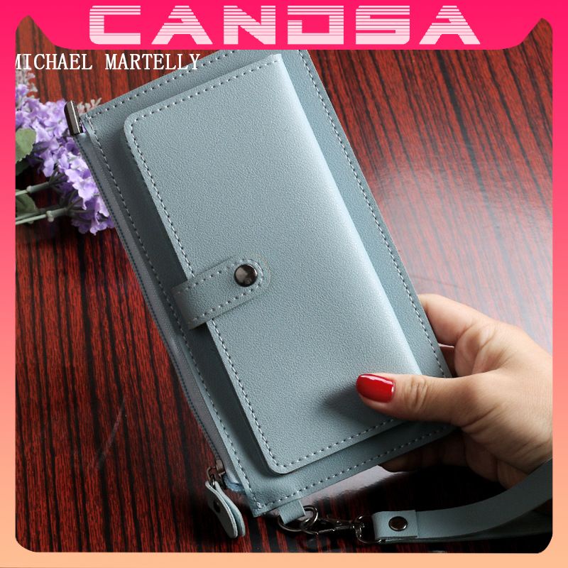 Ví nữ cầm tay dài đẹp đựng tiền cầm tay nhiều ngăn thời trang cao cấp DA14