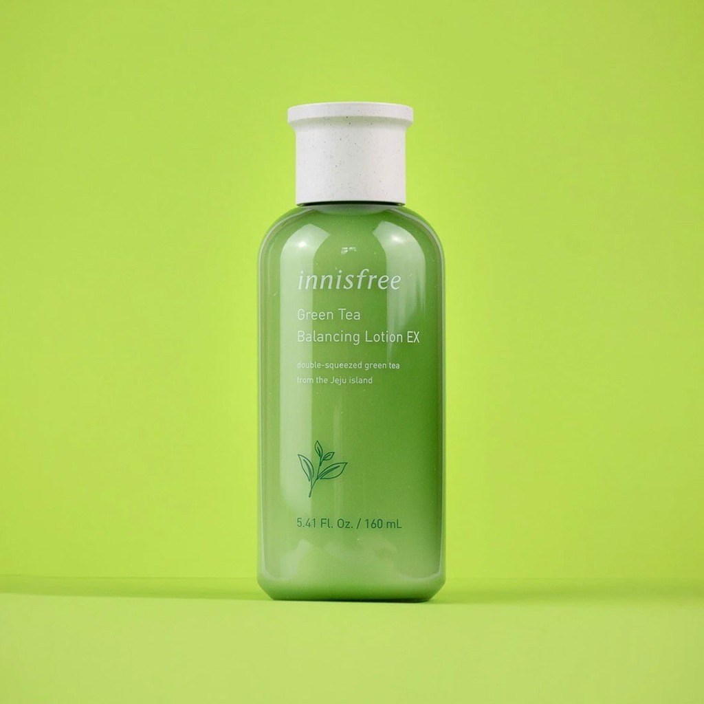 [CHÍNH HÃNG] Sữa Dưỡng Da Trà Xanh Innisfree Green Tea Balancing Lotion Ex 160ml