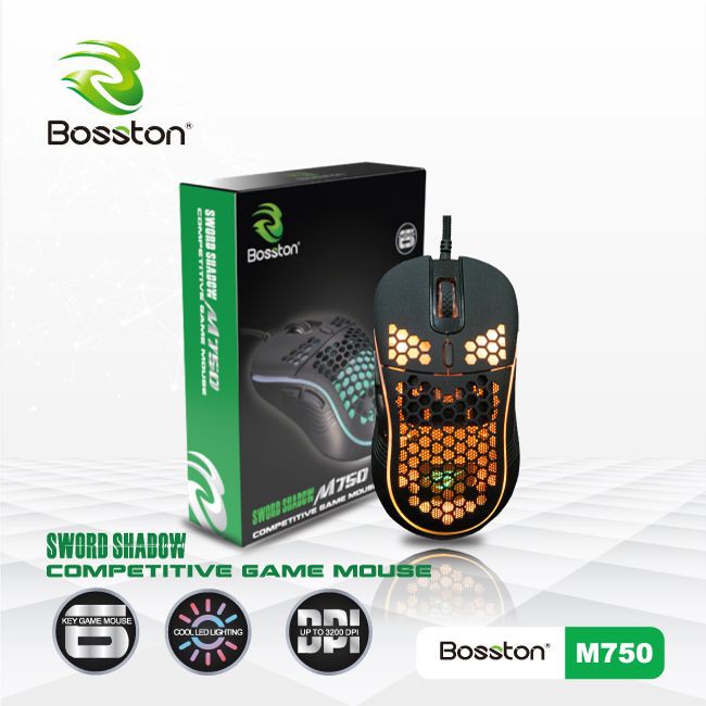 Chuột Gaming BOSSTON M750 Kết Nối USB