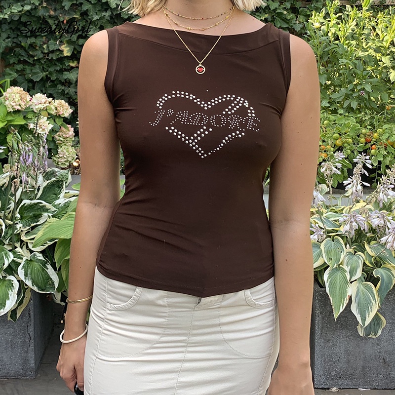 Áo Sát Nách Cổ Tròn Màu Sắc Trơn Thiết Kế Đơn Giản Hợp Thời Trang