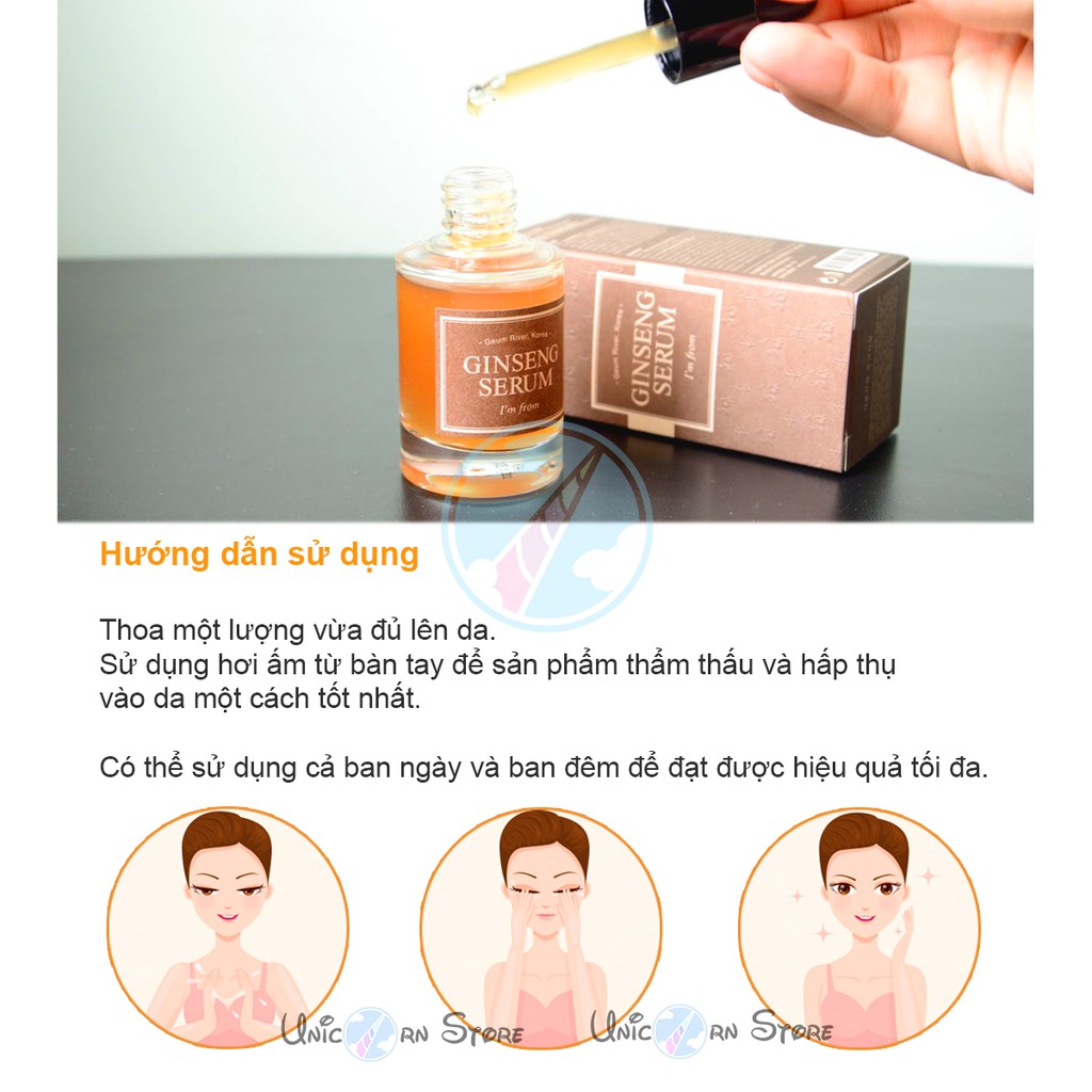 Serum Hồng Sâm I’m From Ginseng Serum 30ml