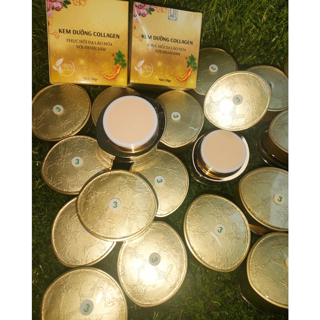 Dưỡng Collagen số 3 sau tái tạo, kem mềm giúp da bù nước, giữ ẩm ngăn chặn sự tái lại nuôi dưỡng da mịn màng