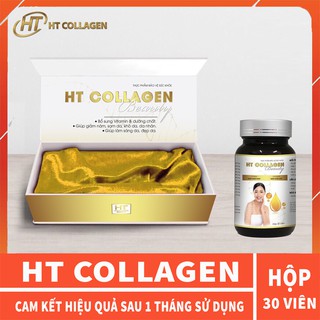 Viên Uống Làm Đẹp Glutathione HT COLLAGEN Giúp Đào Thải Độc Tố Da,Làm Sáng Hồng Da, Trắng Da Body Hiệu Qủa Sau 1 Tháng