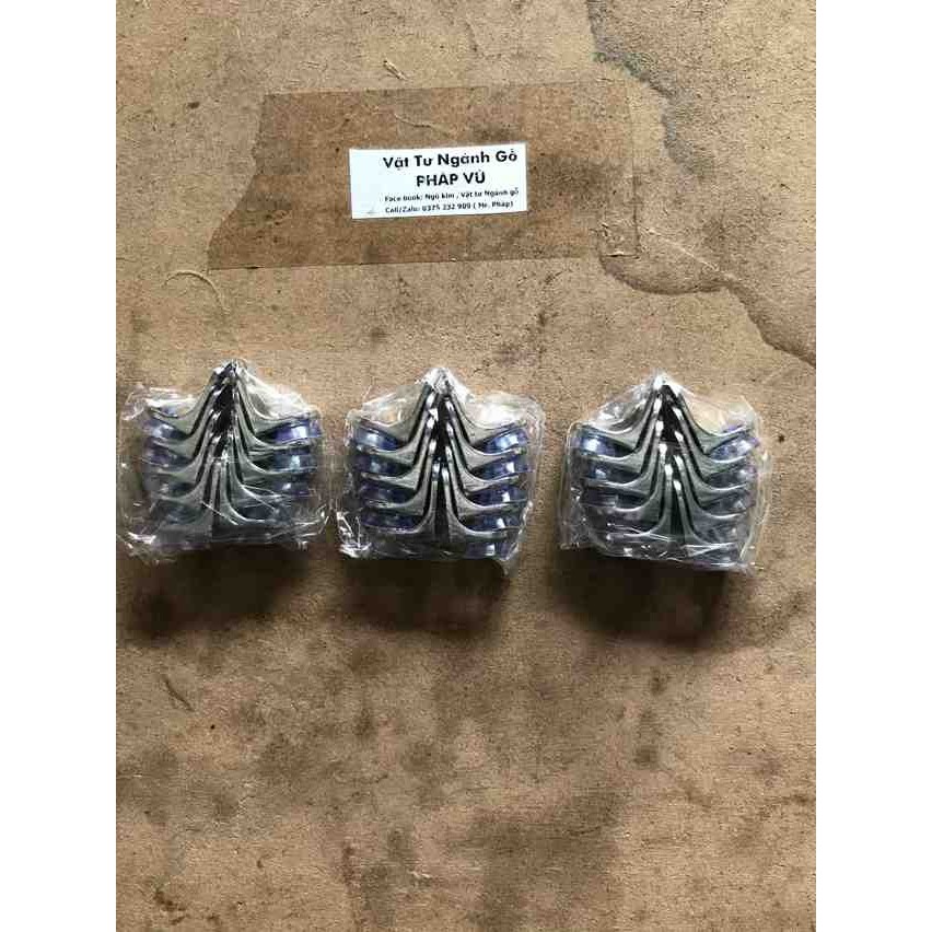 Combo 30 chiếc chốt đỡ kính, đỡ tầng kệ Inox – Ngành gỗ