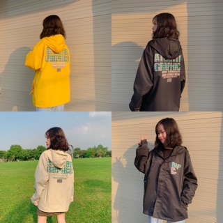 Áo khoác dù 2 lớp “ RAP “ 3 màu