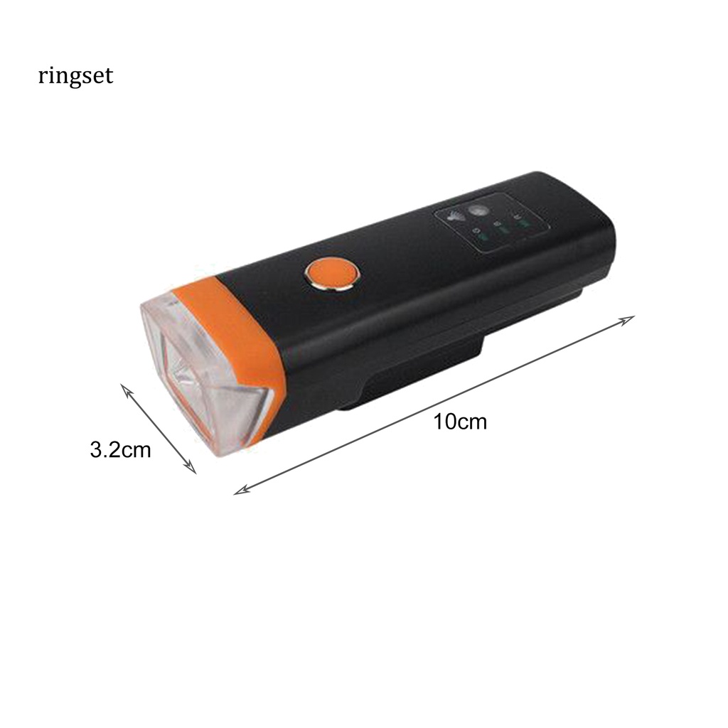 Đèn chiếu sáng 4 chế độ cảm biến an toàn cao cấp cho xe đạp