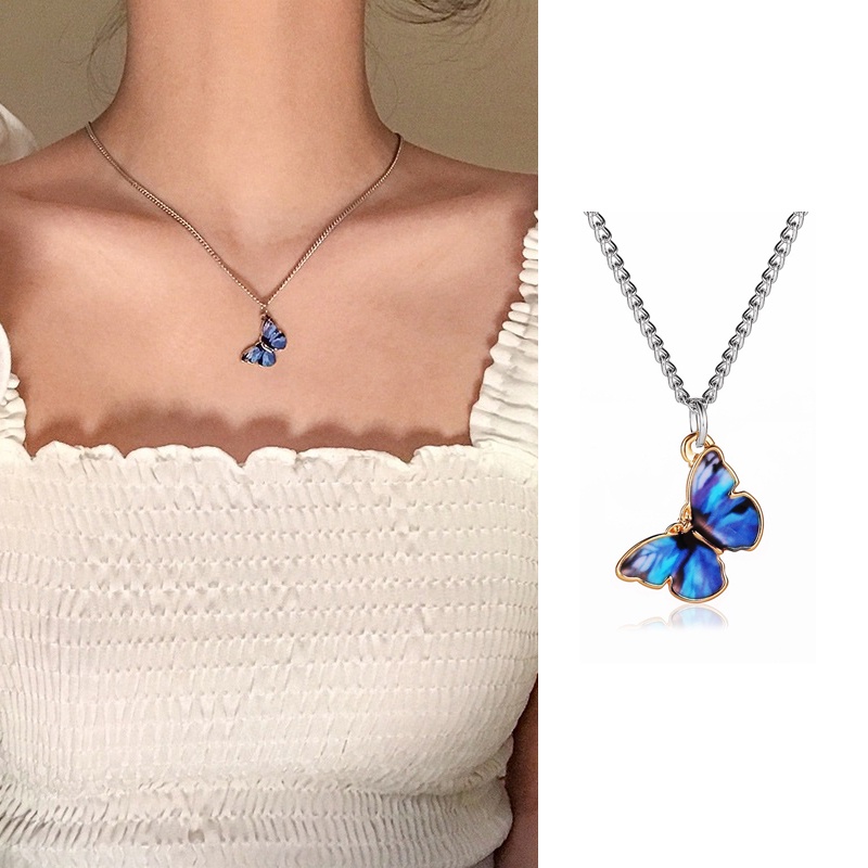 iF YOU Vòng cổ màu vàng bạc thiết kế thời trang Hàn Quốc cho nữ