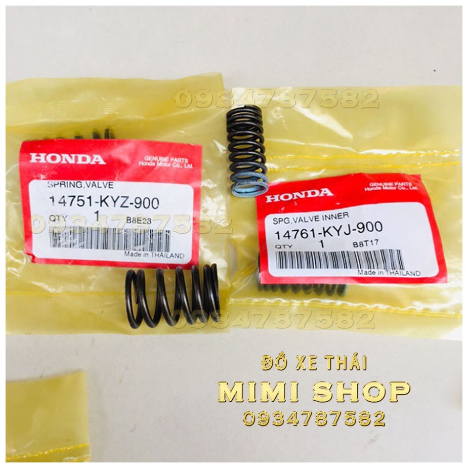 BỘ (8CÁI) LÒ XO ĐẦU CBR250R, CRF250 HÀNG CHÍNH HÃNG HONDA | SET-LOXODAU-CBR250 3