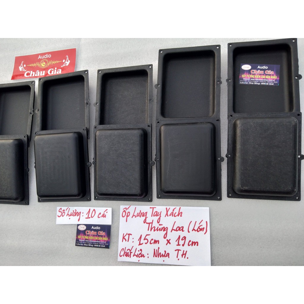 Ốp tay xách thùng loa 15cm 19cm 10 cái Audio Châu Gia