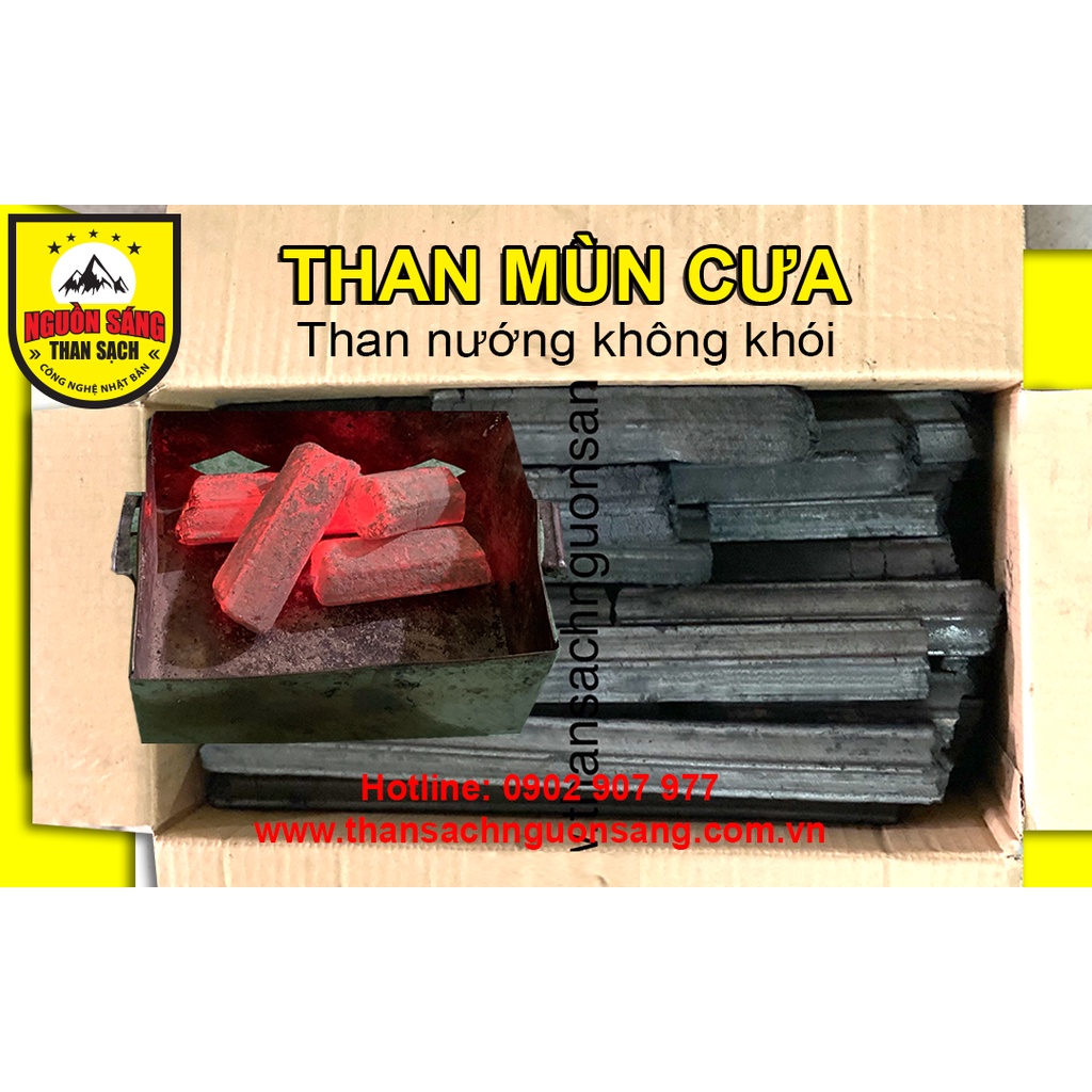 Than mùn cưa (10 kg) - Than Không khói. Uy Tín tại TP.HCM. Giao hàng nhanh