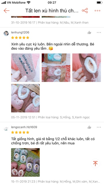 Tất len xù hình thú cho bé