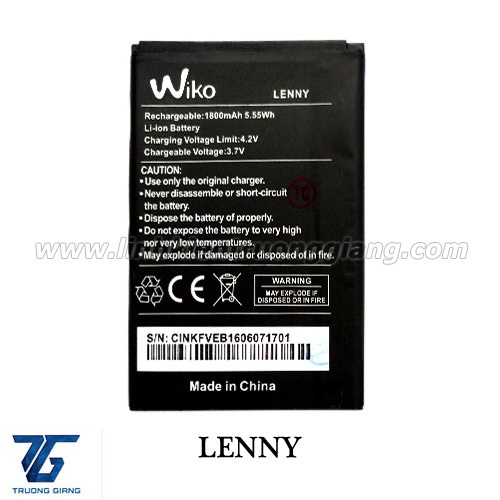 PIN WIKO LENNY / LENNY2 / LENNY3 / SUNNY 2 PLUS / 2600 / JERRY