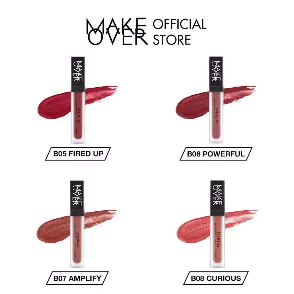 (Hàng Mới Về) Son Kem Lì Trang Điểm Lâu Trôi Chống Thấm Nước Makeover Powerstay | BigBuy360 - bigbuy360.vn