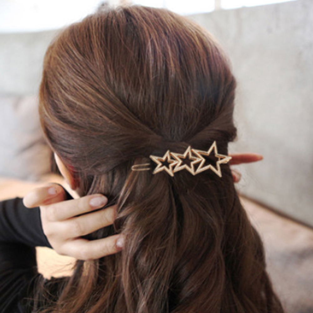 Kẹp tóc kim loại thiết kế độc đáo MAXGOODS