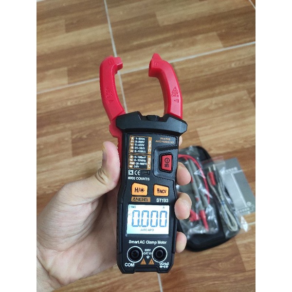 Đồng hồ vạn năng ampe kìm tự động cao cấp ANENG ST193 New 2021