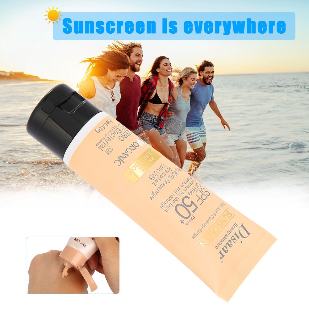 (Hàng Mới Về) Kem Chống Nắng Uv Spf50 + + Làm Trắng Da Chống Tia Bức Xạ