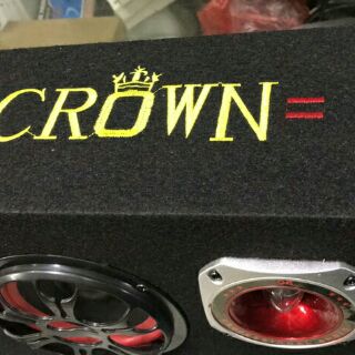 Loa Crown 5 đế vuông bluetooth(có nguồn 24vôn xe tải).
