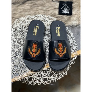 Dép Nam Quai Ngang Ong Đỏ FASHION Hàng Đế Cao Su