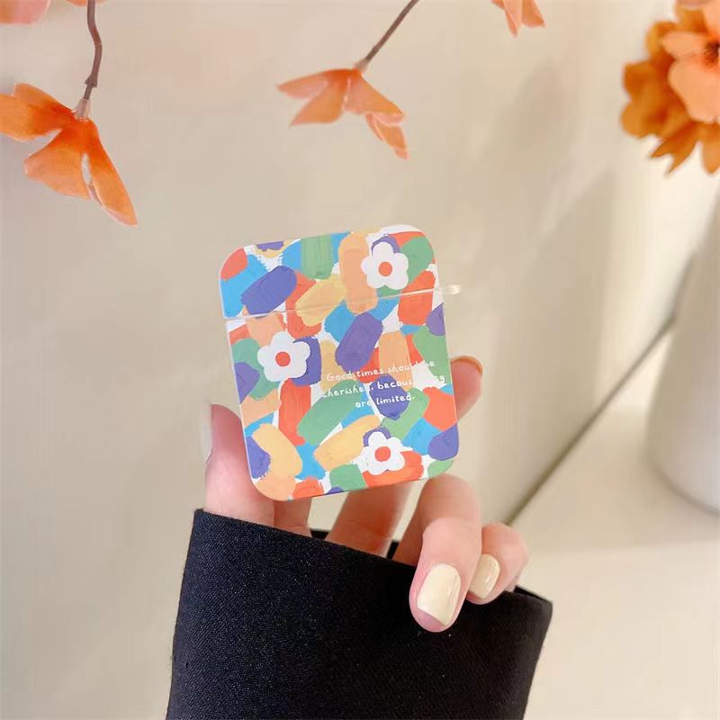 Vỏ Bảo Vệ Hộp Sạc Tai Nghe AirPods Pro AirPods3 Pro2 1 / 2 Airpods2 Generation gen3 Chống Sốc Họa Tiết Graffiti Nghệ Thuật Kiểu Hàn Quốc