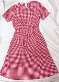 Váy maxi kẻ caro công sở size S M
