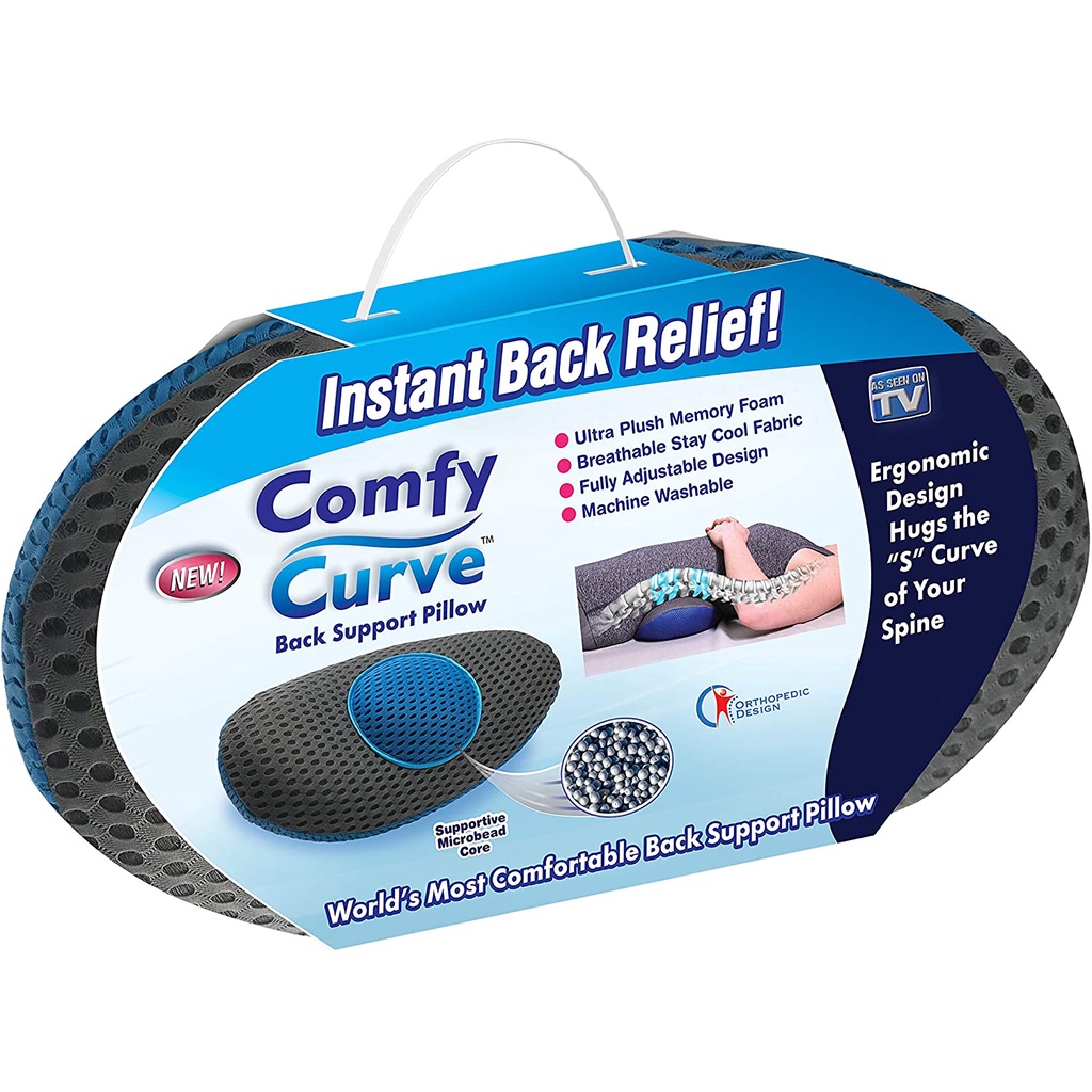 &quot;Gối cao su tựa lưng ComFy.giúp cột sống thăng bằng&quot;