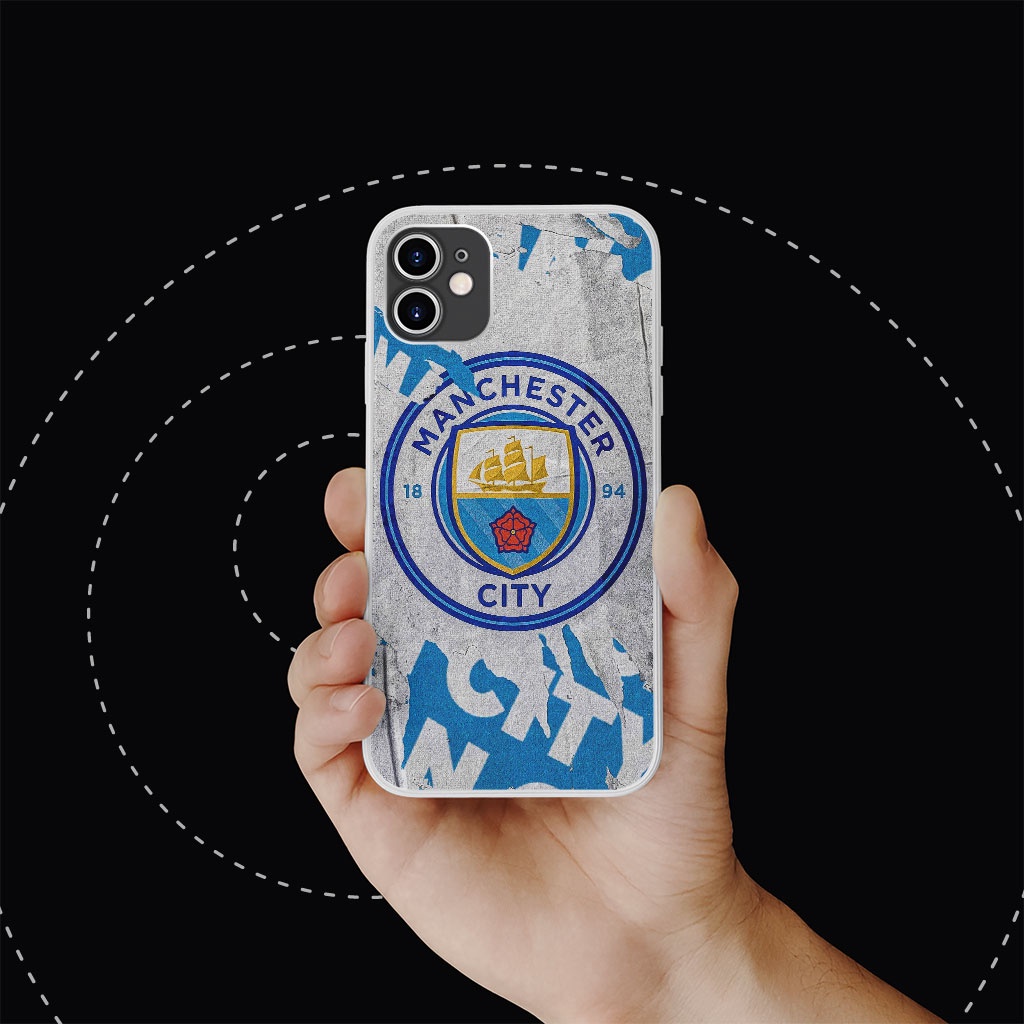 Ốp lưng silicon logo Manchester city 5 cho iphone 6 - iphone 13 MCT20210025