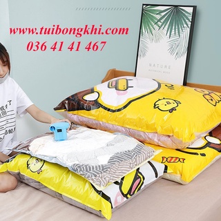 Túi hút chân không đựng bảo quản quần áo chăn màn mền giày, vali du lịch