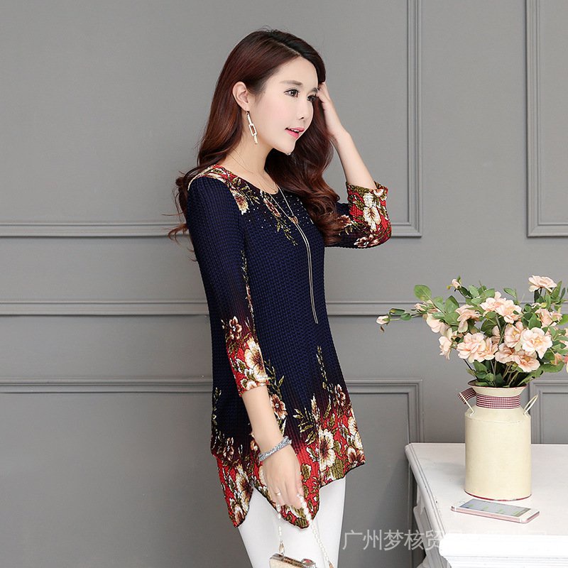 Áo Sơ Mi Chiffon Tay Lửng Dáng Rộng Thời Trang Mùa Hè Phong Cách Phương Tây Cho Nữ 2022 | BigBuy360 - bigbuy360.vn